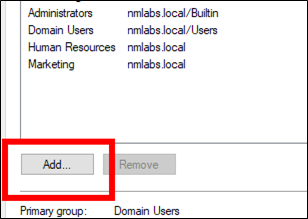 Figure 18 Add User to Group