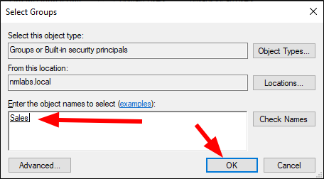 Figure 20 Checking Group Names 2